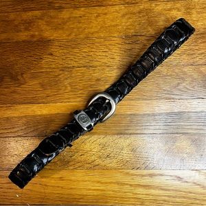 Guess Genuine Leather Black Belt Womens size 34
